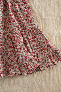 Robe longue champ de fleurs