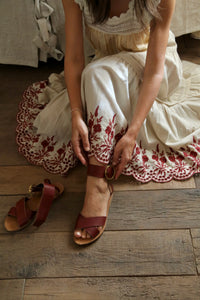 Capucine Embroidered skirt