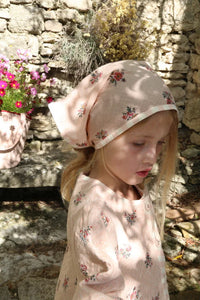 manteau réversible, matelassé et son foulard assorti