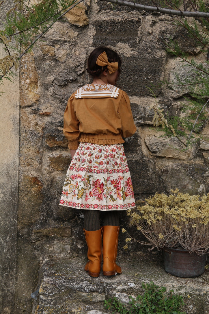 Jacqueline printed skirt