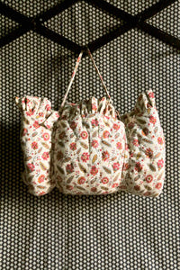 Floral duvet "Aline"