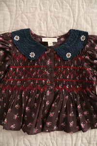 Blouse bébé petit bouquet