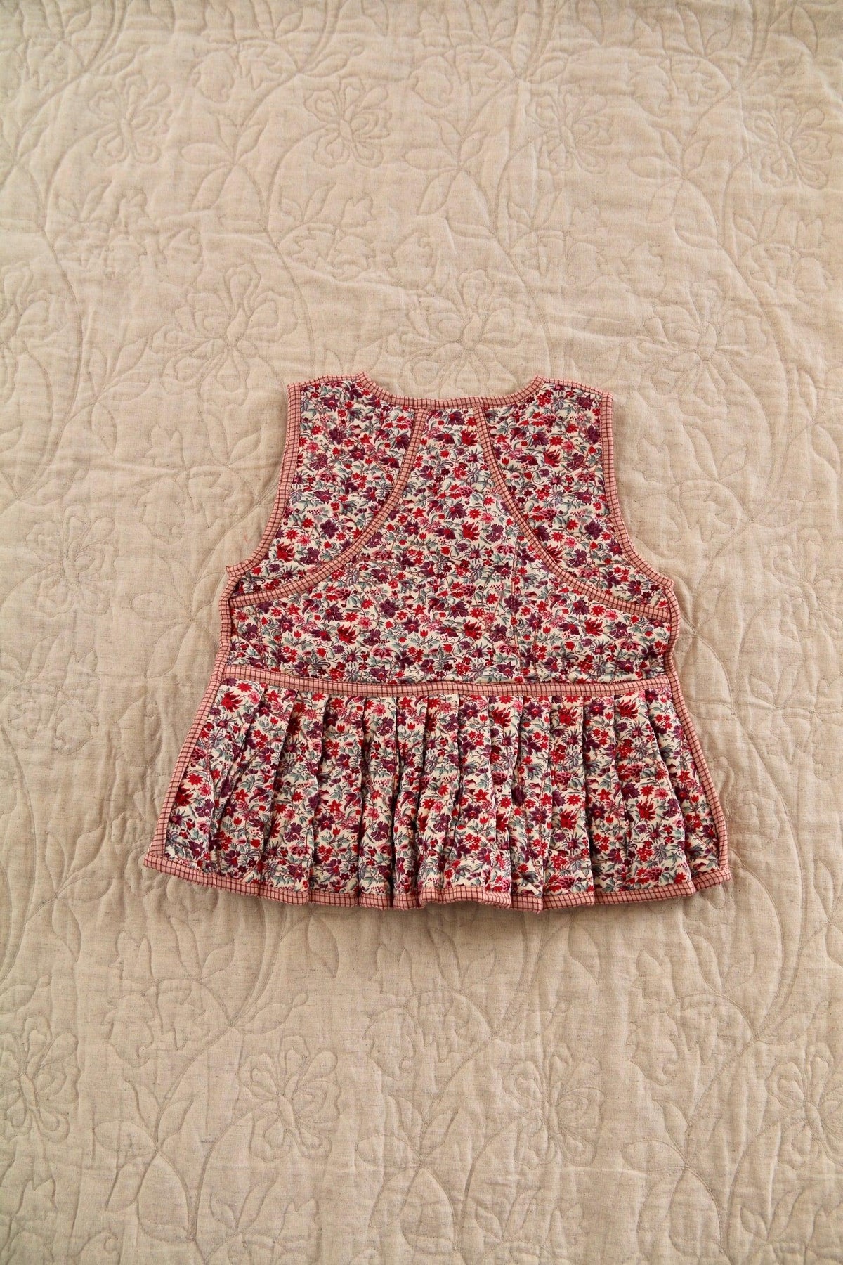 Gilet sans manches matelassé