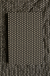 Chemise mixte printed "Provençal noir"