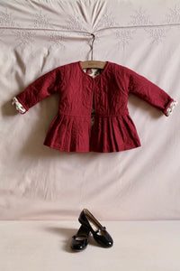 Reversible quilted jacket