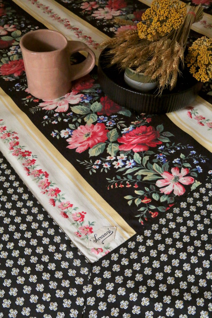 Nappe printed "les fleurs d'Arles"