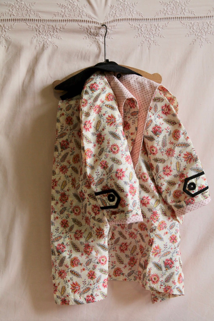 Imperméable fleuri Aline