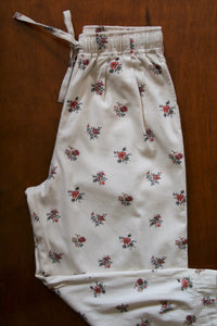 Floral garden pants