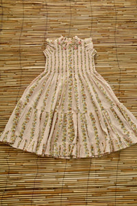 La robe longue farandole de fleurs