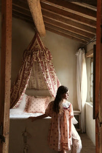 Robe princesse imprimé fleurs garden rose