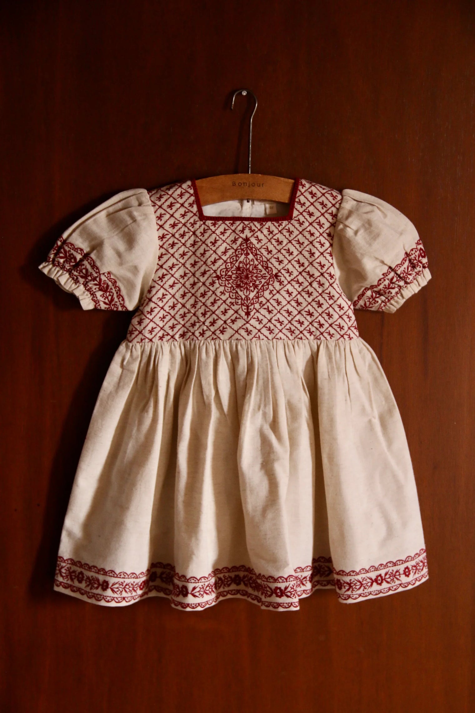 Robe Heidi coton naturel