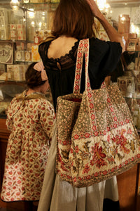 Le sac du marché printed "foliage"