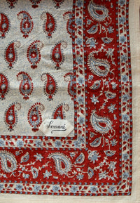printed cashmere bandana scarf