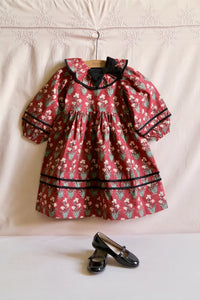 Iris printed dress