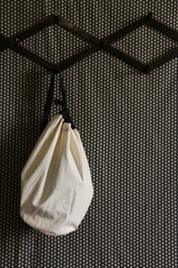 Long skirt "Anémone" ivory color