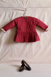 Reversible quilted jacket