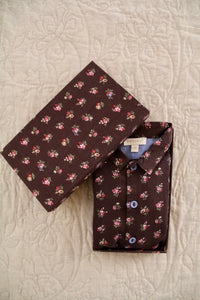 chemise petit bouquet vendue dans son coffret