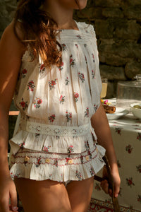 Ensemble top et culotte imprimé garden flowers