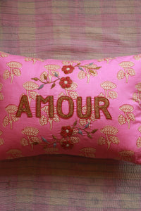 Embroidered cushion CSAO 22