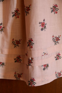 Robe princesse imprimé fleurs garden rose