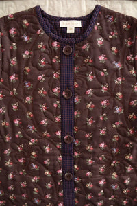 Robe manteau matelassé et son foulard