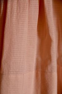 Longue blouse rose nude