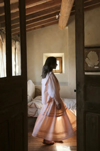 Anemone skirt — Nude Pink