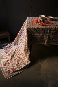 Floral print tablecloth "Aline"