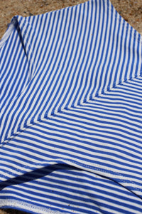 LILA+LEV deckchair stripe swimsuit