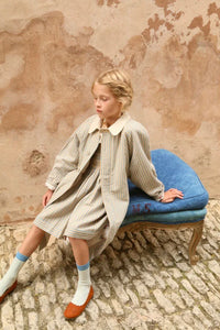 Manteau de Printemps rayure transat