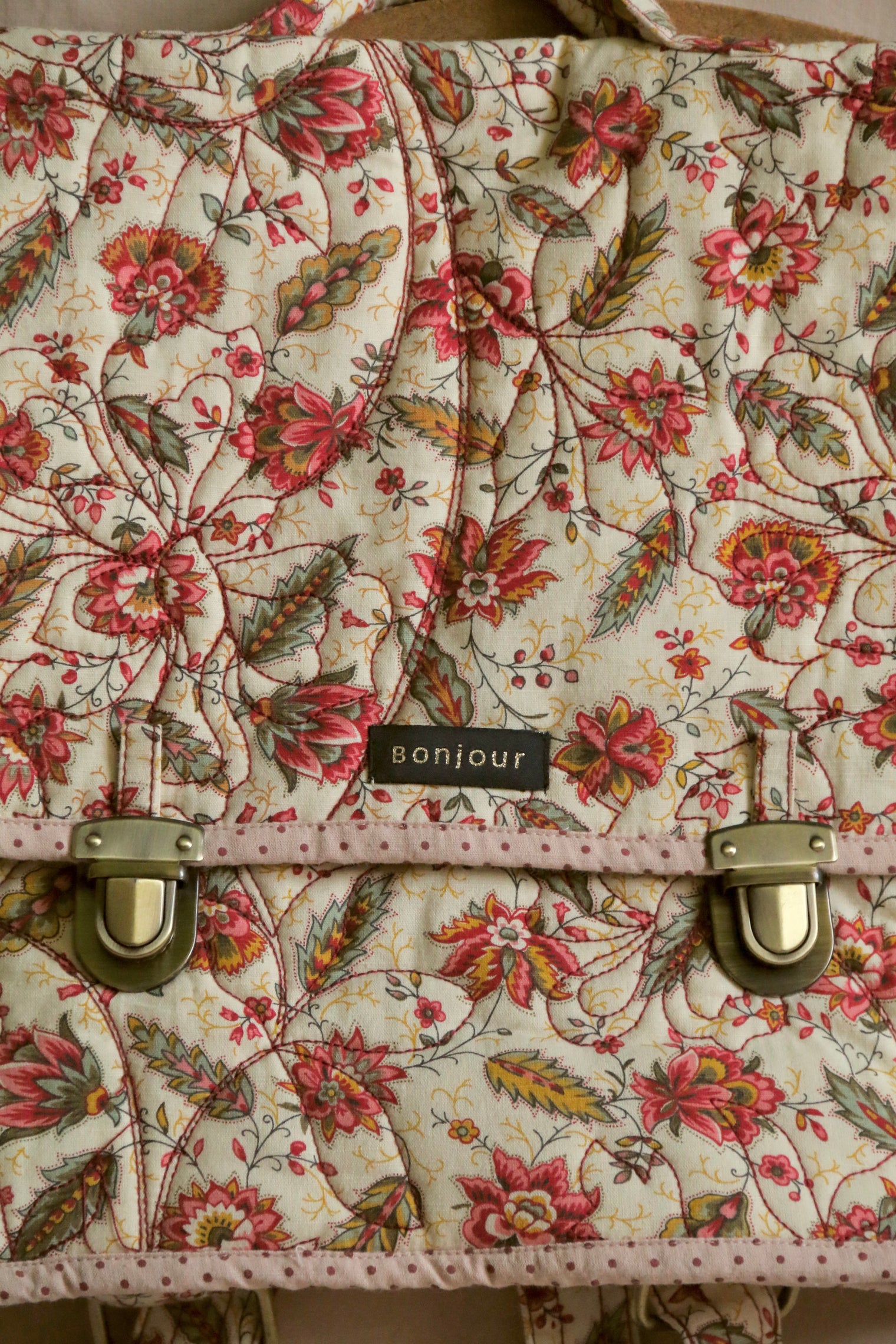 printed Aline schoolbag