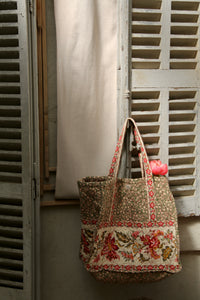 Le sac du marché printed "foliage"