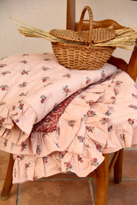 pink garden-floral comforter