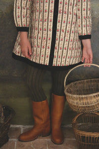 Coat dress wallpaper khaki and its scarf