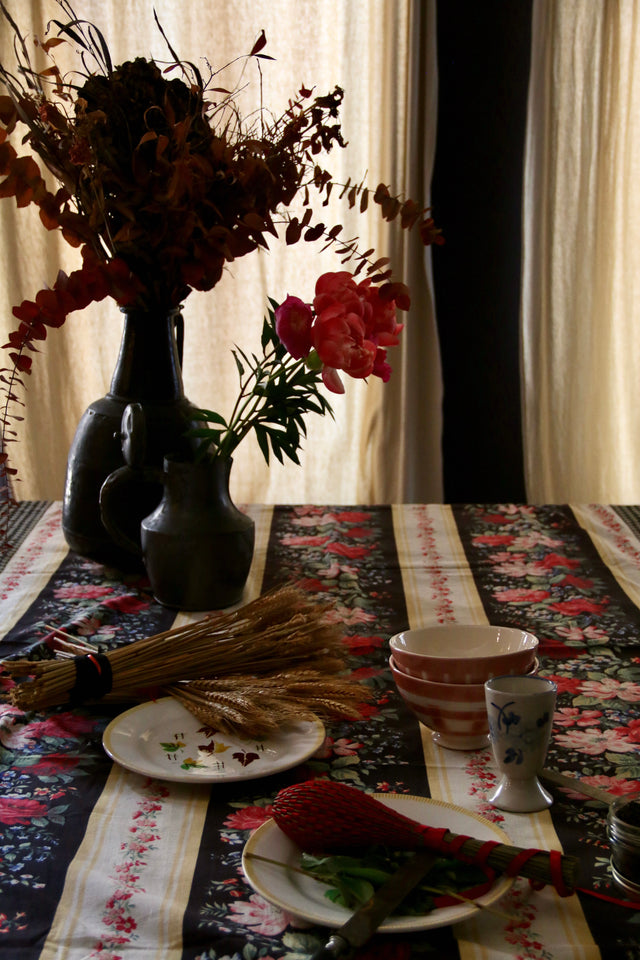 Nappe printed "les fleurs d'Arles"