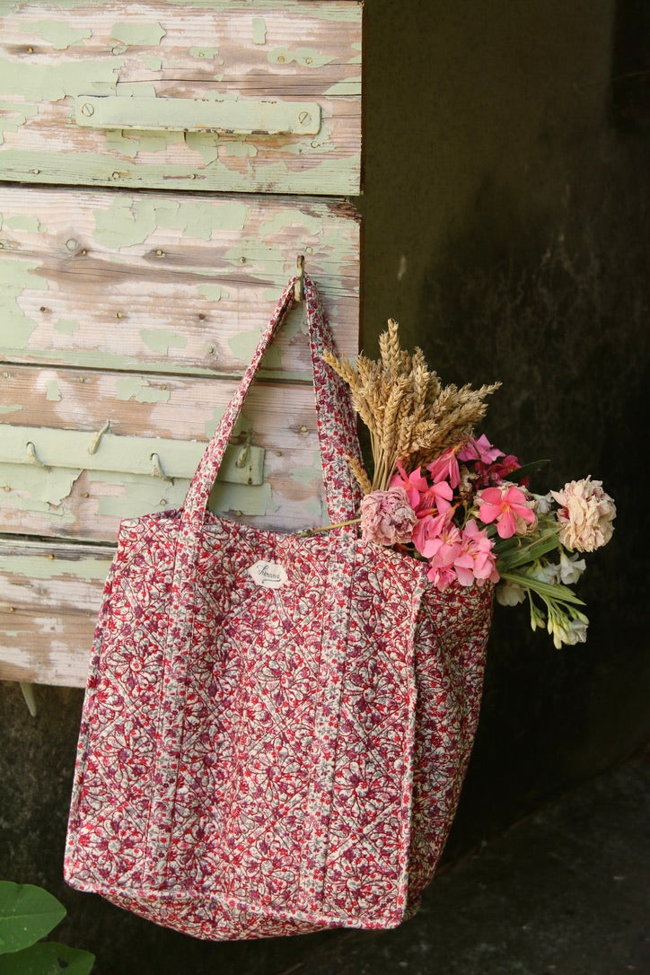 petit sac du marché champ de fleurs